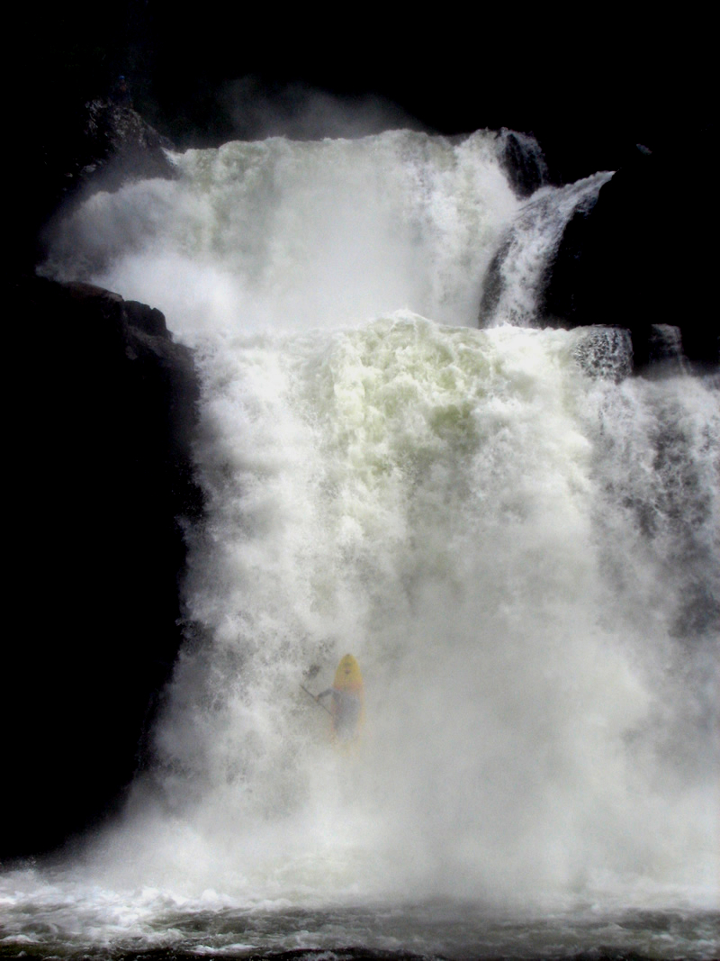 Max Bilbow nearing the bottom of ‘The’ Double Drop