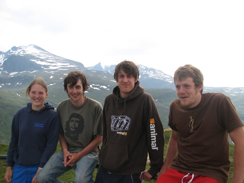 Gilly Turner, Ben Durrant, Nick Horwood and Adam Dumolo
